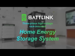 BATTLINK τριστάσια υψηλής τάσης θήκη 10-25kwh οικιακή αποθήκευση ενέργειας