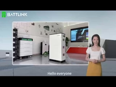 IP55 Ελεύθερα συσσωρεύσιμο σύστημα αποθήκευσης ενέργειας στο σπίτι με διεπαφή επικοινωνίας Canbus/RS485